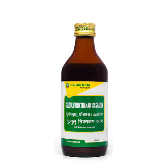 Nagarjuna Ayurveda Gulguluthikthakam Kashayam Liquid 200ml