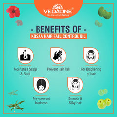 Vedaone Kosaa Hair Fall Control Oil 100ml
