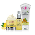 Lotus Herbals Cosmetics WhiteGlow Vitamin-C + Gold Radiance Regime Combo