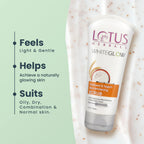 Lotus Herbals Cosmetics WhiteGlow Skin Brightening Oatmeal & Yogurt Scrub