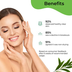 Pilgrim Cosmetics Tea Tree Purifying Gel Face Wash 100ml