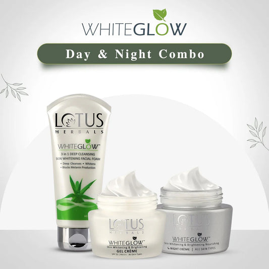 Lotus Herbals Cosmetics WhiteGlow Day and Night Pack