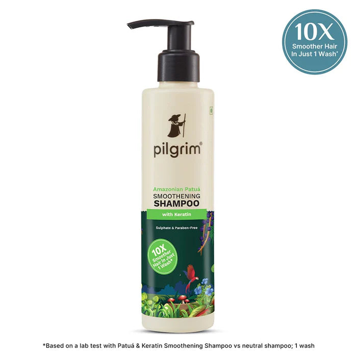 Pilgrim Cosmetics Patuá & Keratin Smoothening Hair Shampoo 200 ml 6.8 fl. oz