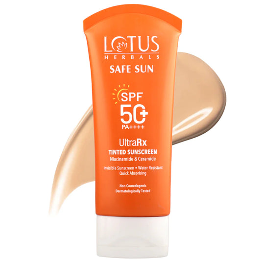 Lotus Herbals Cosmetics Safe Sun UltraRx Tinted Sunscreen SPF 50+