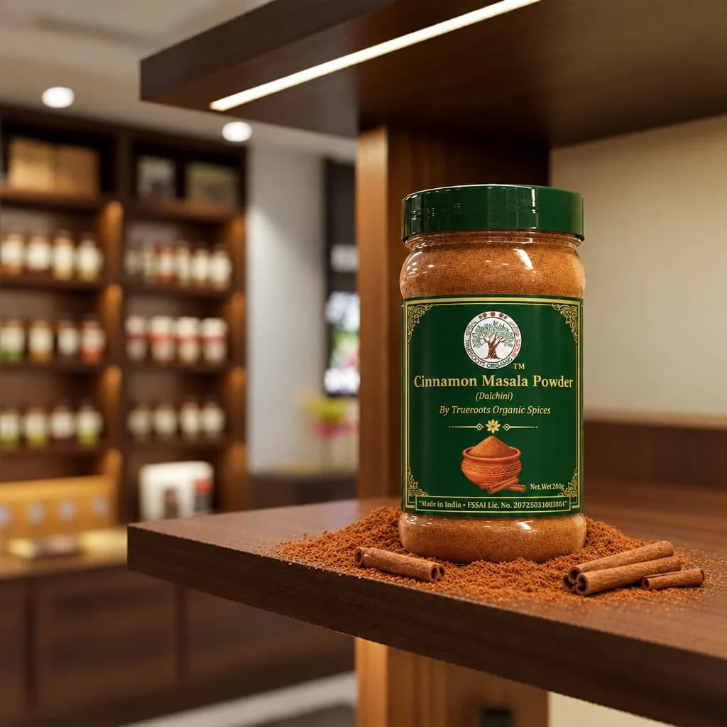 Trueroots Organic Spices Cinnamon (Dalchini) Masala Powder