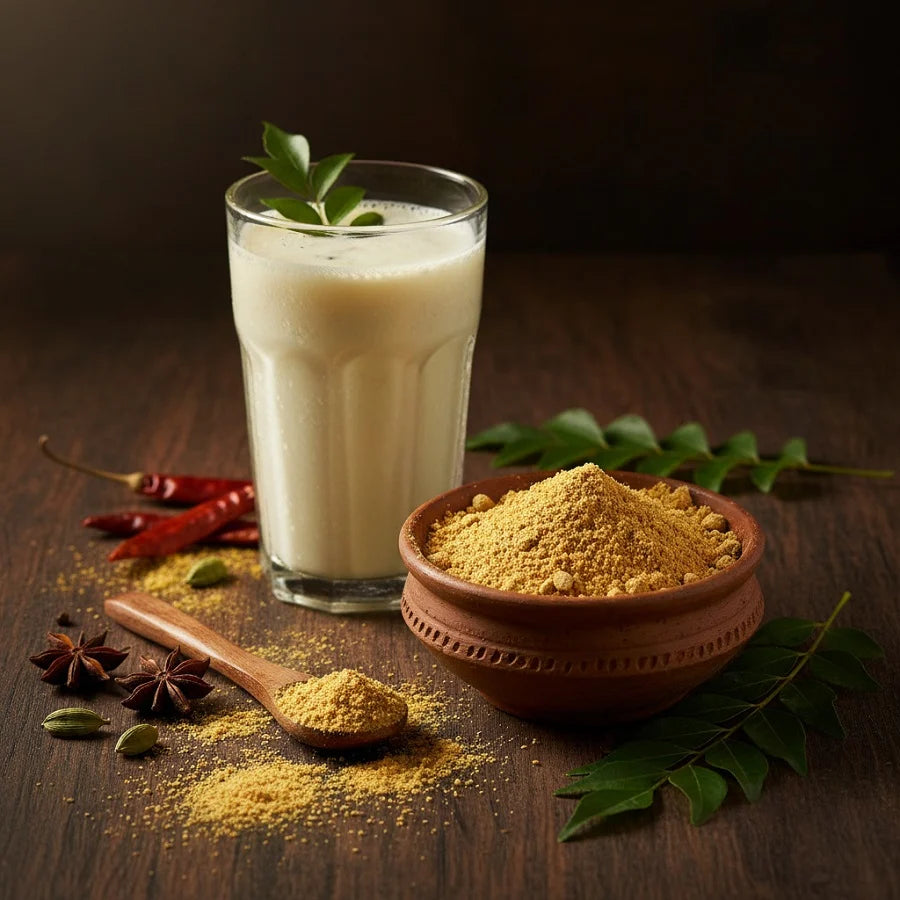 Trueroots Organic Spices Mint (Pudina) Flavoured Buttermilk Masala Mix Powder