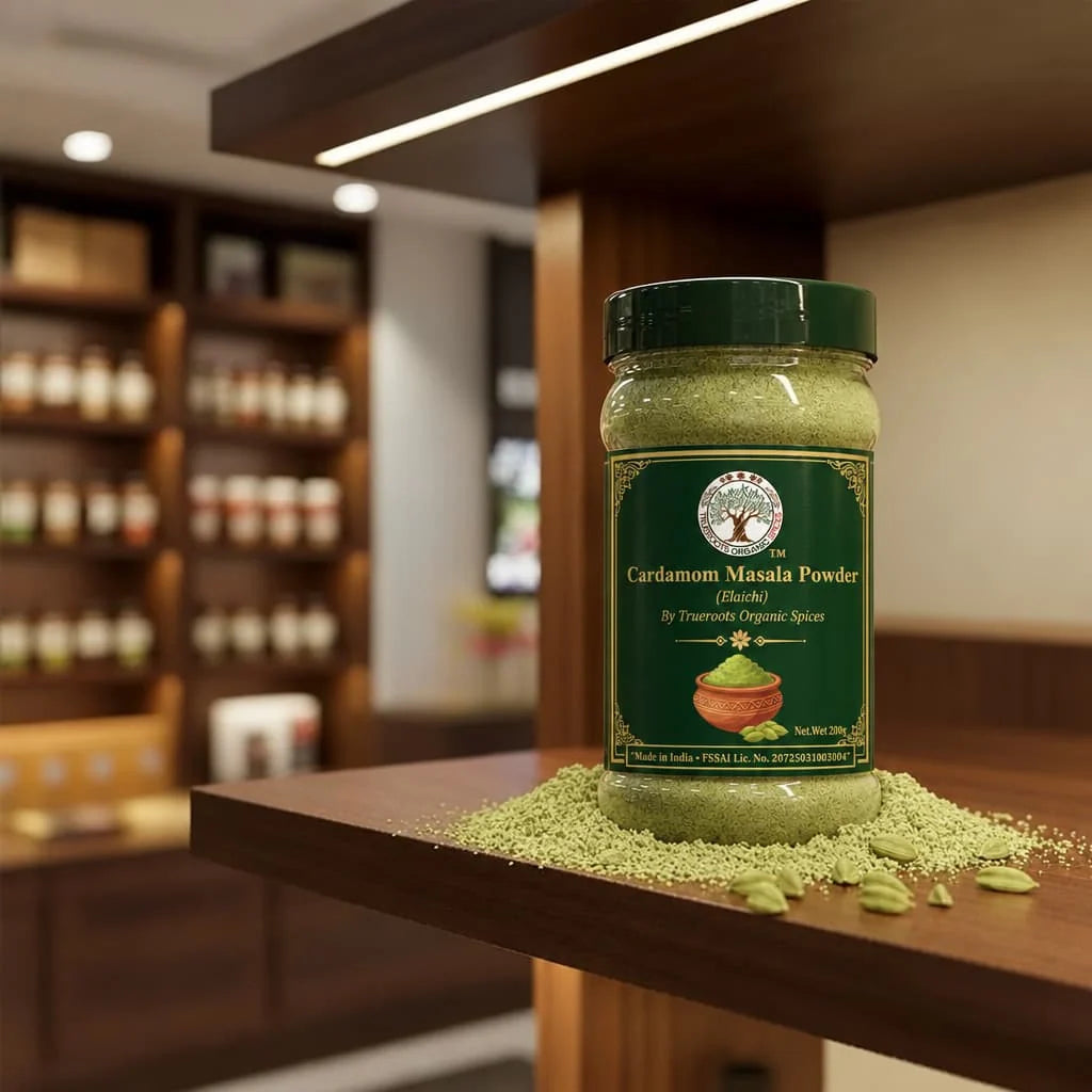 Trueroots Organic Spices Cardamom (Elaichi) Masala Powder