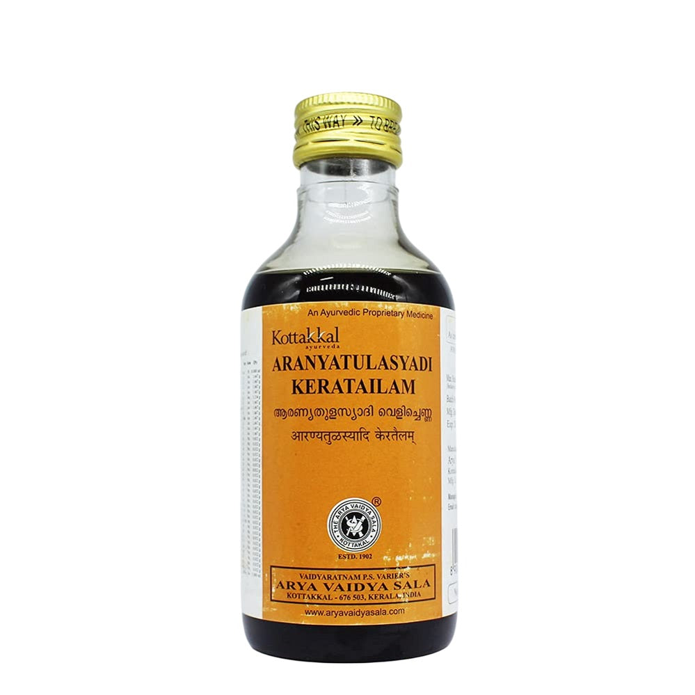 Kottakkal Ayurvedic Aranyatulasyadi Kera Tailam Oil 200ml