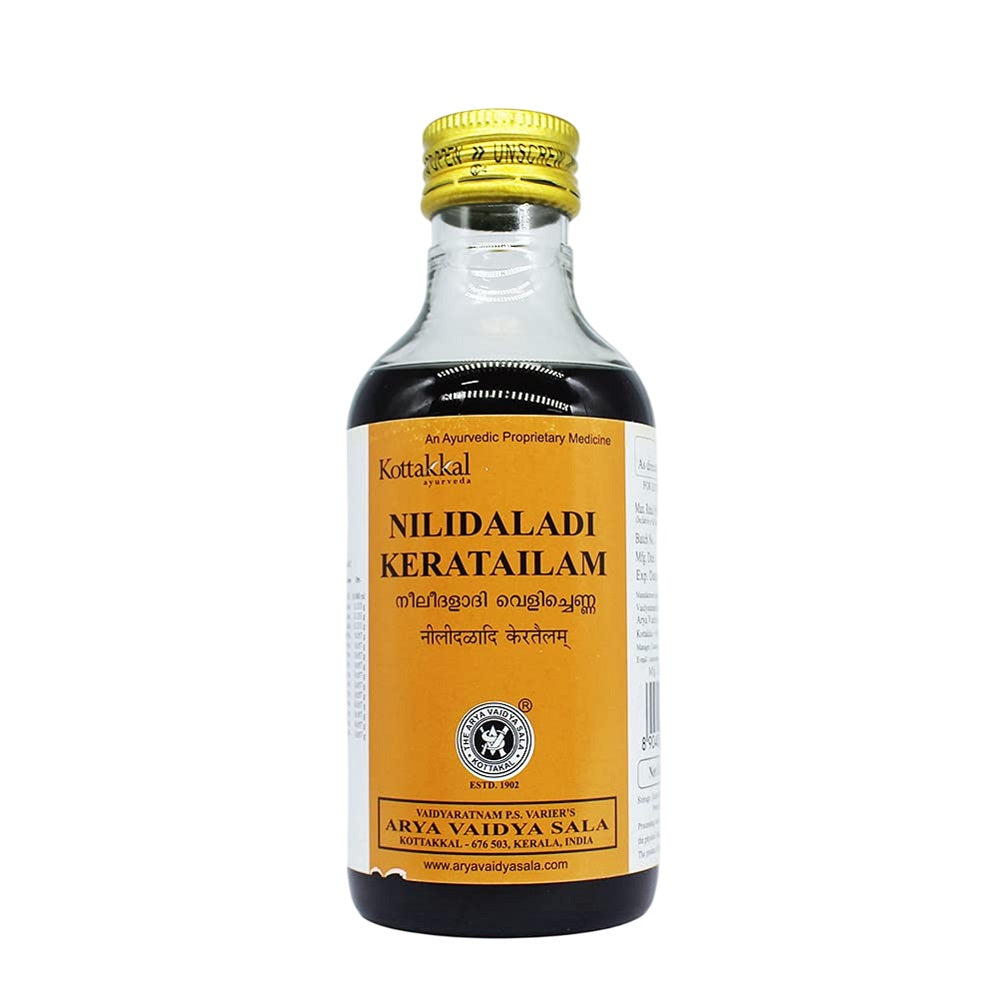 Kottakkal Ayurvedic Nilidaladi Kera Tailam Oil 200ml