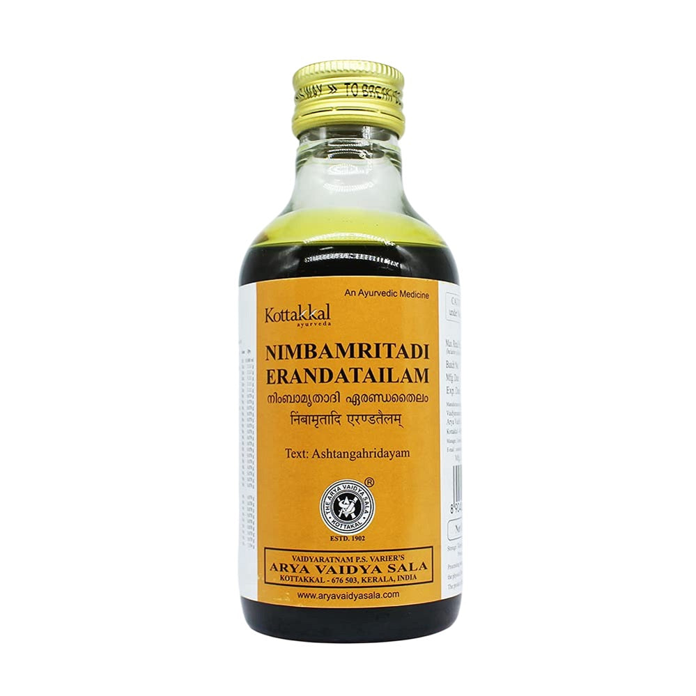 Kottakkal Ayurvedic Nimbamritadi Eranda Tailam Oil