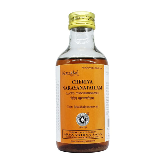 Kottakkal Ayurvedic Cheriya Narayana Tailam Oil 200ml