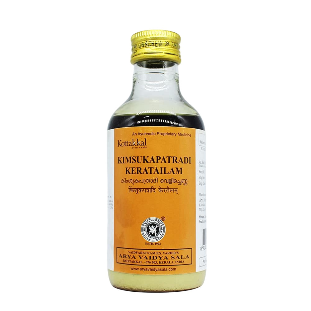 Kottakkal Ayurvedic Kimsukapatradi Kera Tailam Oil 200ml