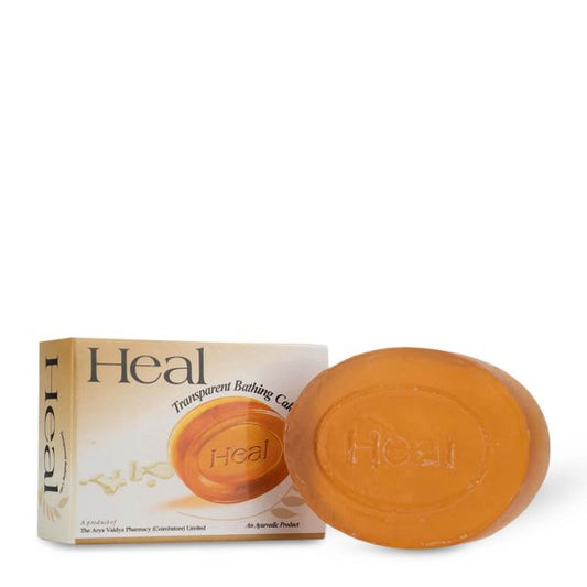 AVP Ayurvedic Heal Transparent Bathing Cake 75gm