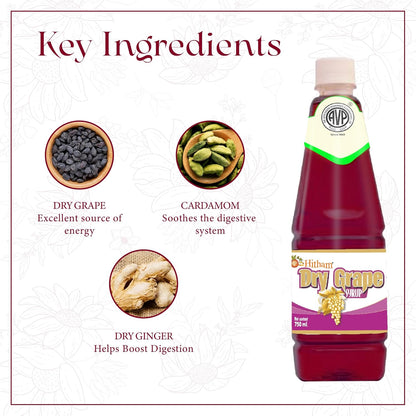 AVP Ayurvedic Grape Syrup 750ml