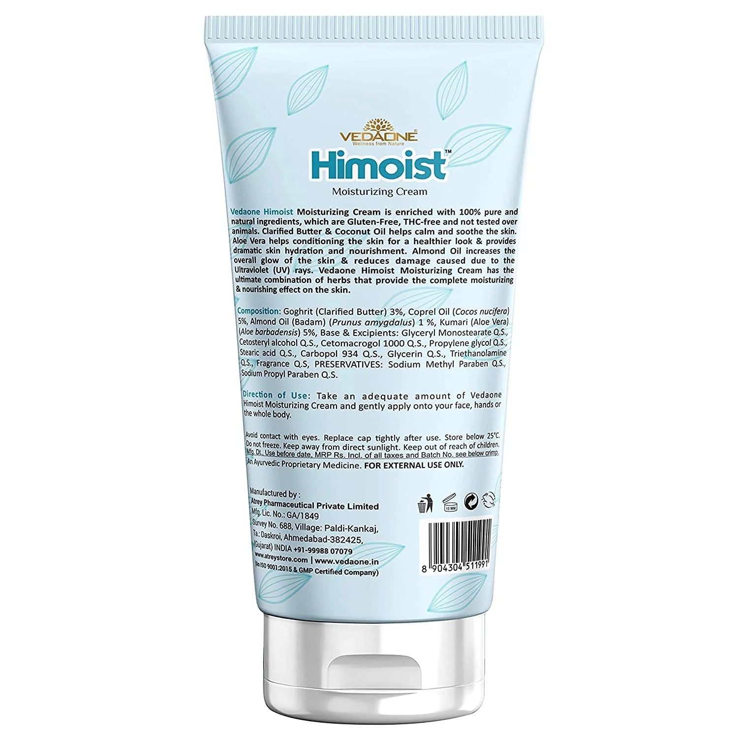 Vedaone Himoist Moisturizing Cream 125g