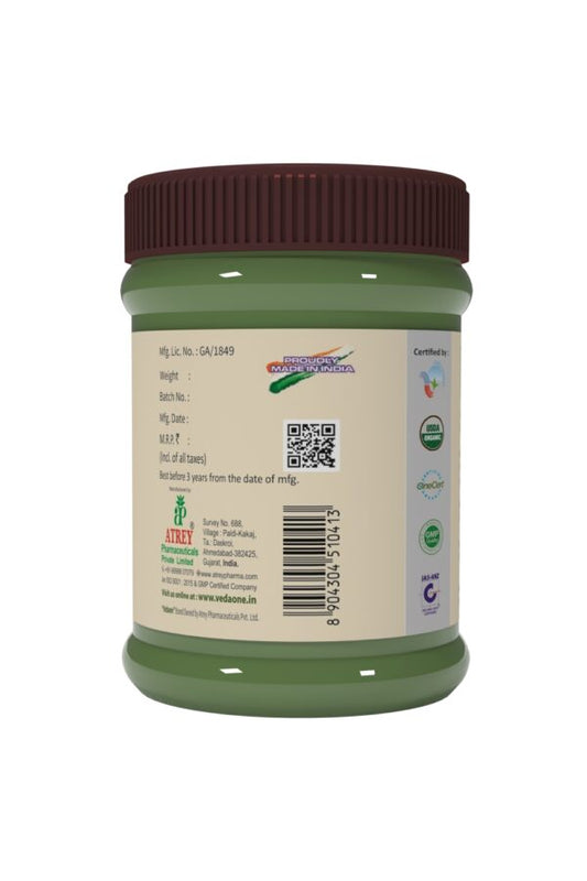 Vedaone Ayurvedic USDA Organic Aloe Vera For Hair and Skin Care Powder 100g