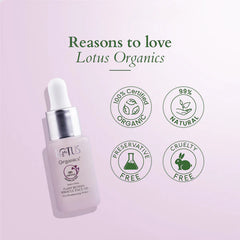 Lotus Organics+ Cosmetics Bakuchiol Plant Retinol Miracle Face Oil 15ml