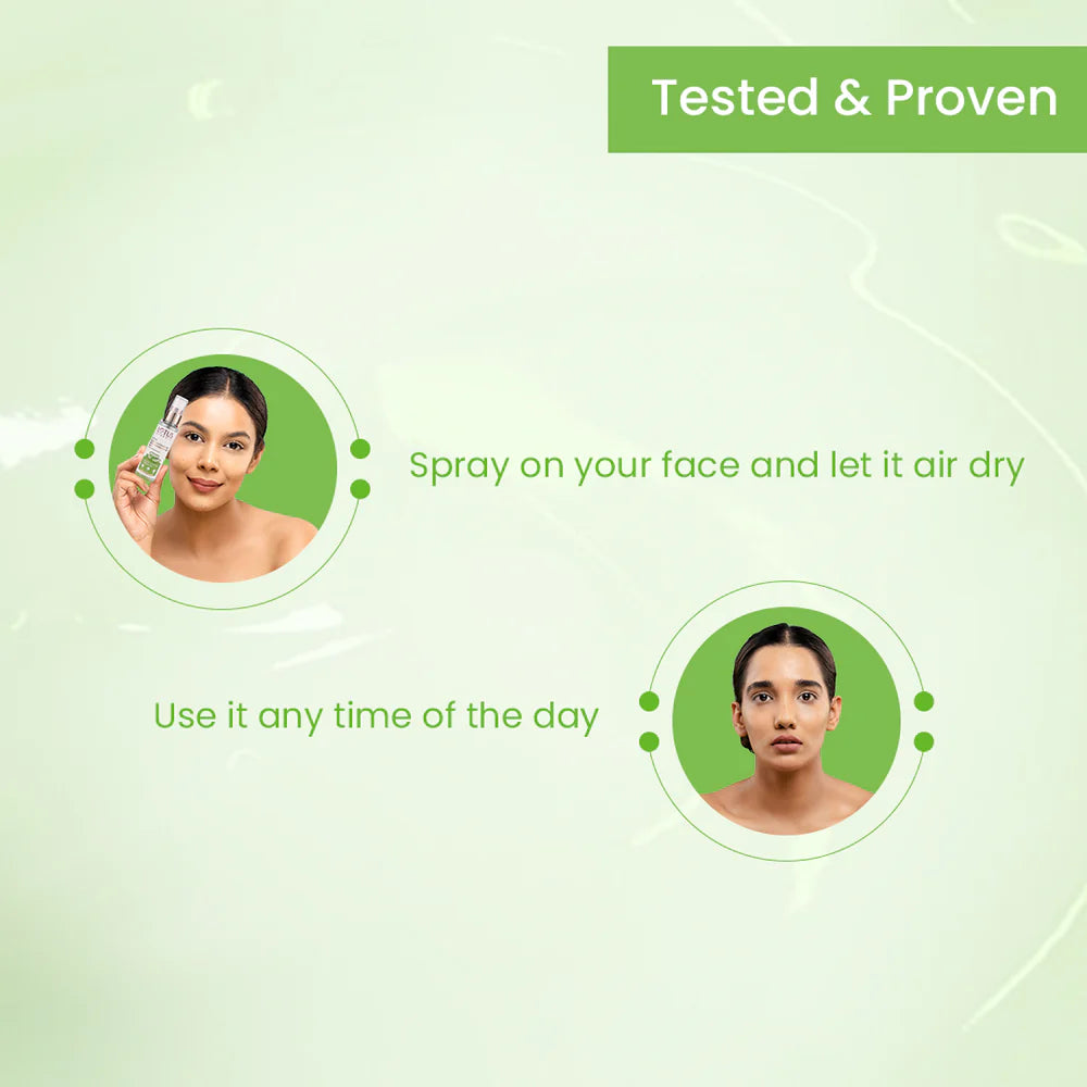 Lotus Herbals Cosmetics Active Aloe + Niacinamide Brightening Boost Mist 50ml