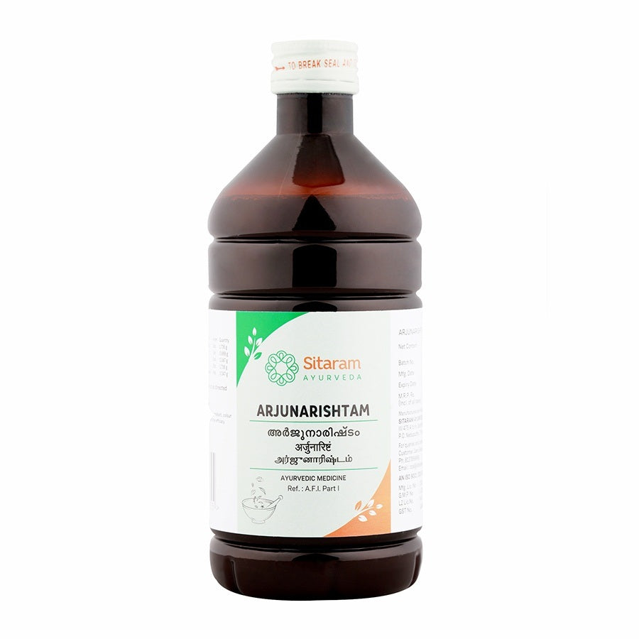 Sitaram Ayurveda Arjunarishtam (Partharishtam) Liquid 450ml