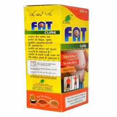 Cura Ayurvedic Cura Fat Cure Ras Weight Loss Support Liquid 500 ml