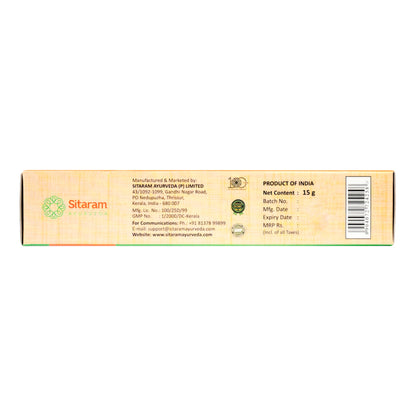 2 X Sitaram Ayurveda Dermosap Ointment 15gm