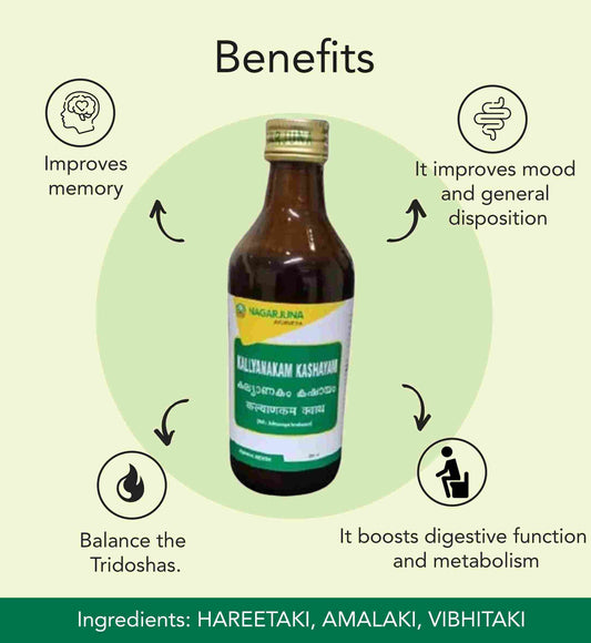 Nagarjuna Ayurvedic Kokilaaksham Kashaayam Liquid 200ml
