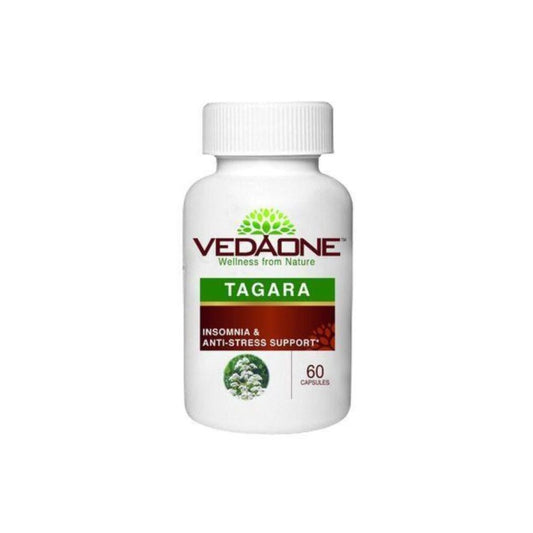 Vedaone Ayurvedic Tagara (Sleepwell) 450mg For Anti- Stress Support 60 Capsules