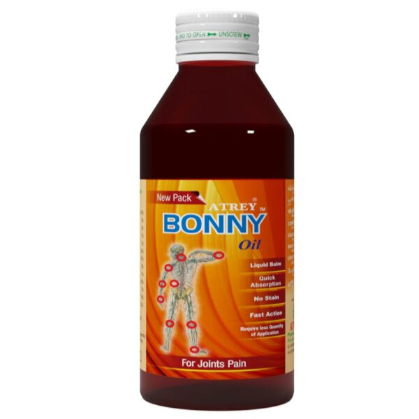 Atrey Ayurveda Bonny Oil for Fast Long Lasting Pain Relief Liquid