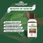 Vedaone Ayurvedic Natural Undiluted Neem Oil 100ml