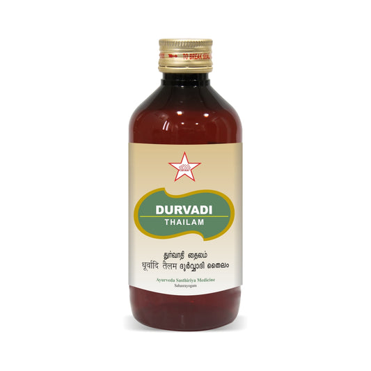 Skm Ayurveda Durvadi Thailam Oil 100ml,200ml & 450ml