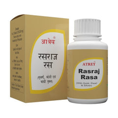 Atrey Ayurvedic Rasraj Ras Gold 10 Tablets