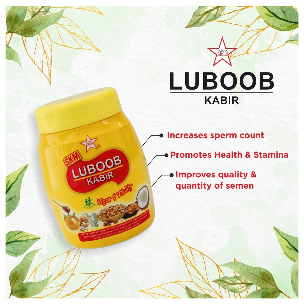 Skm Ayurveda Laboob Kabir Paste