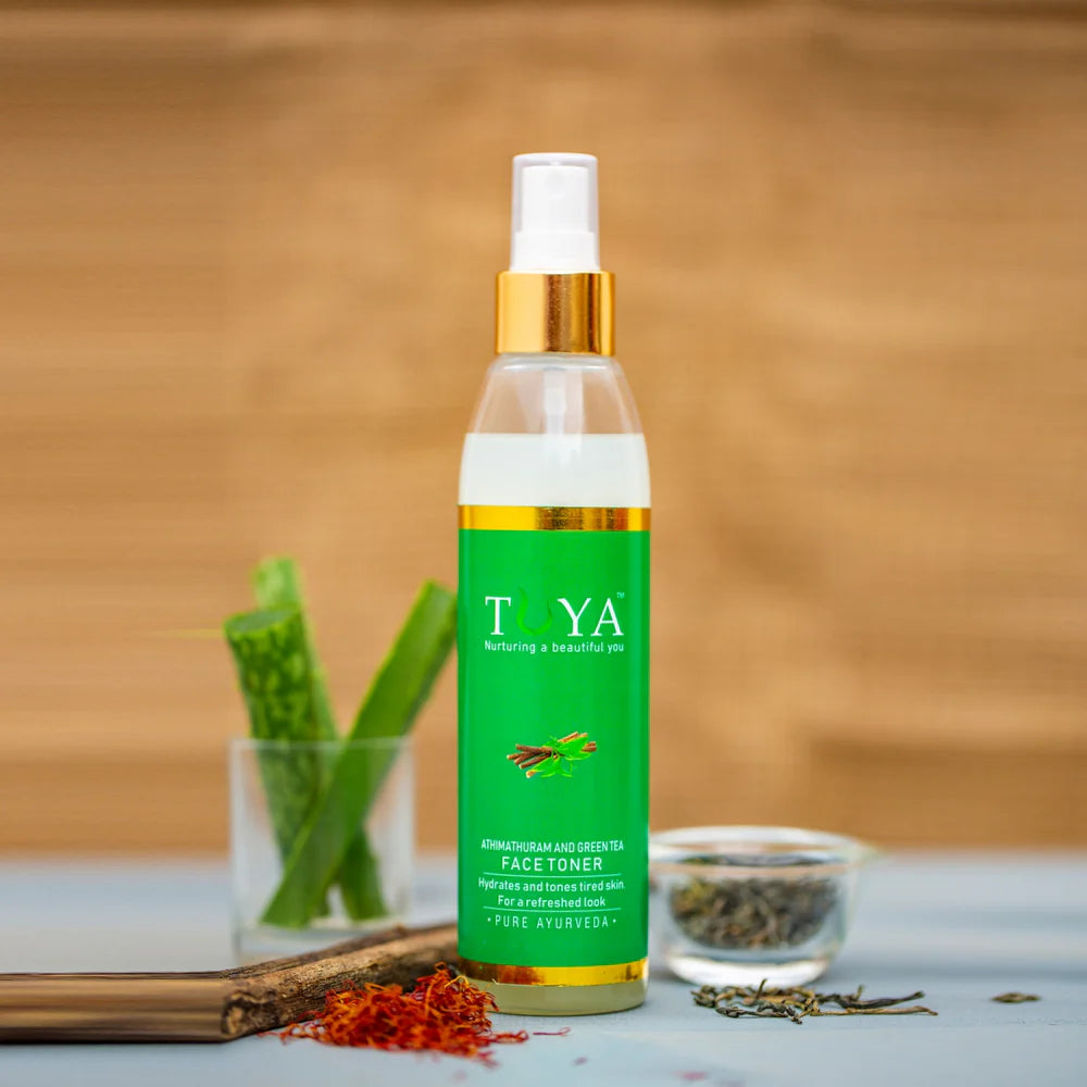 Tuya Cosmetics Athimathuram and Green Tea Face Toner
