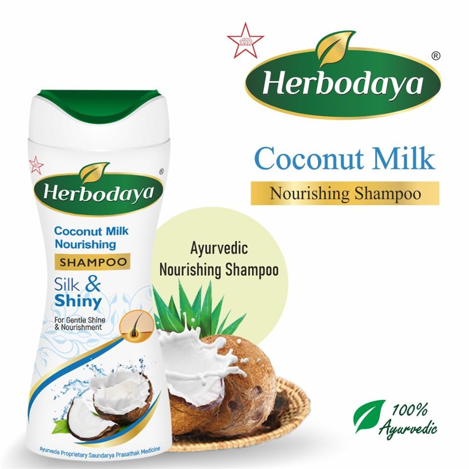 Skm Ayurveda Herbodaya Coconut Milk shampoo