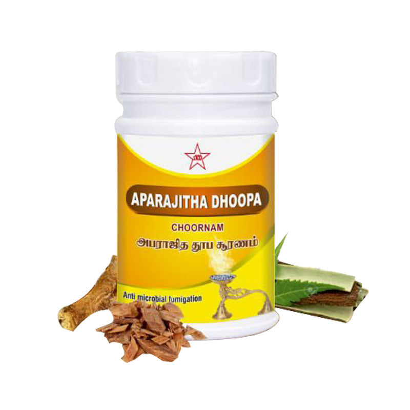 Skm Ayurveda Aparajitha Dhoopa Choornam Powder 100g