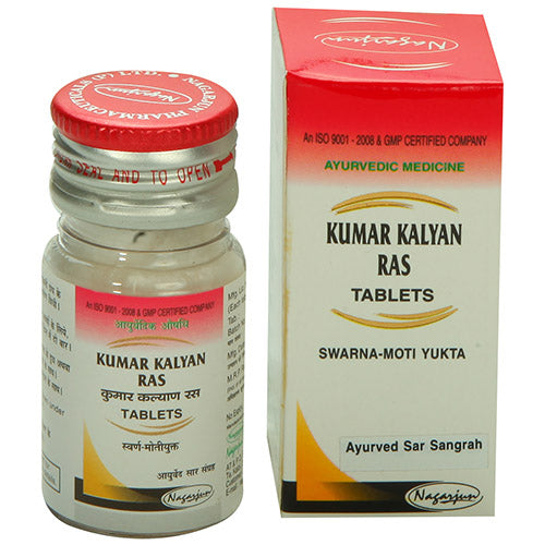 Nagarjun Kumar Kalyan Ras Swarna Moti Yukta Tablets