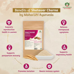 Maharishi Ayurveda Shatavar Churna for Improve Reproductive Health Powder 100gm