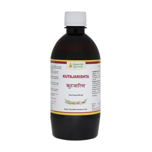 Maharishi Ayurveda Kutjarishta For Irritable Bowel Syndrome Management Liquid 450ml