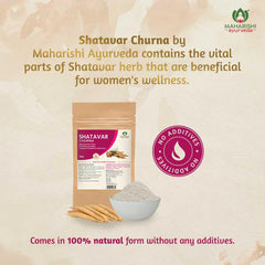 Maharishi Ayurveda Shatavar Churna for Improve Reproductive Health Powder 100gm