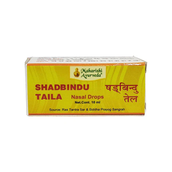 Maharishi Ayurveda Shadbindu Oil For Nasal Congestion & Headache Relief 10ml