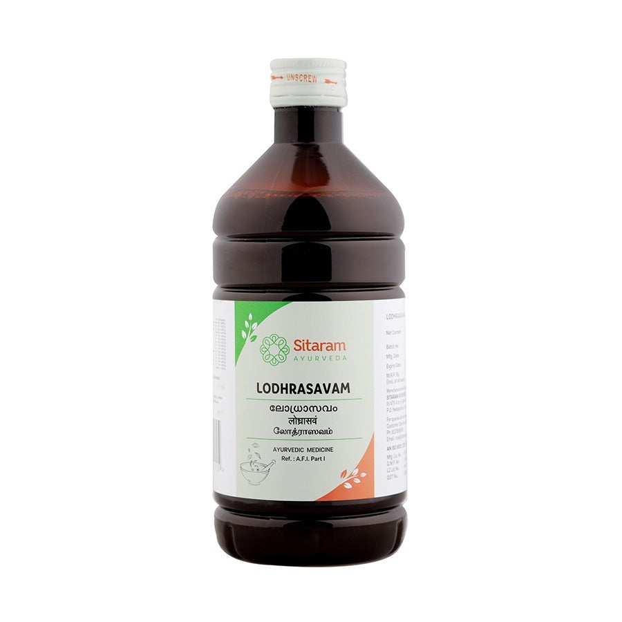 Sitaram Ayurveda Lodhrasavam Liquid 450ml