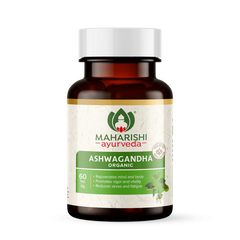 Maharishi Ayurveda Organic Ashwagandha For Boosting Strength & Relieving Stress 60 Tablets