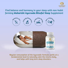 Maharishi Ayurveda Blissful Sleep For Sleep Onset Insomnia 1000mg 60 Tablets