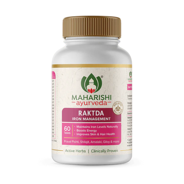 Maharishi Ayurveda Raktda Ayurvedic Iron Supplement 60 Tablets