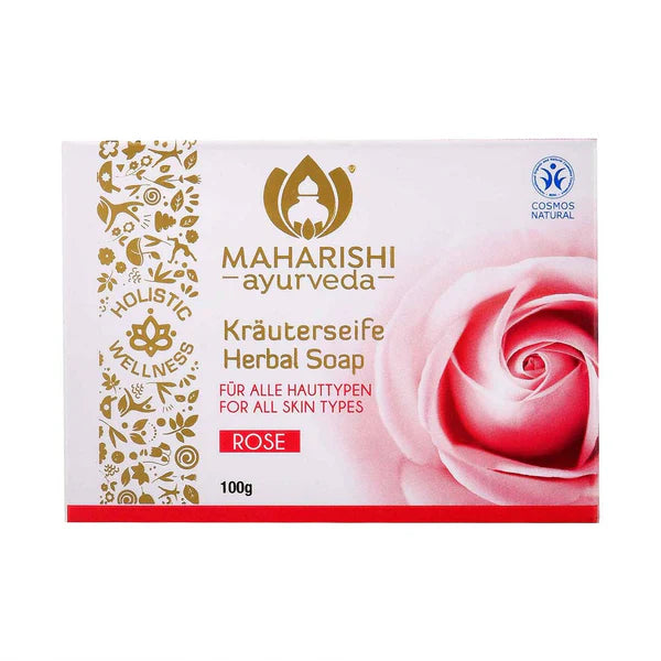 Maharishi Ayurveda Rose,Jasmine,Sandalwood,Neem,Lemongrass,Citronella & Khus Soap Bar 100gram