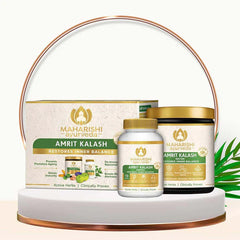 Maharishi Ayurveda Super Rasayana Immunity Paste,Taila,Oil & Tablets For Active Mind & Body Kit