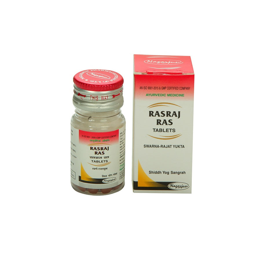 Nagarjun Rasraj Ras Swarna Rajat Yukta Tablets