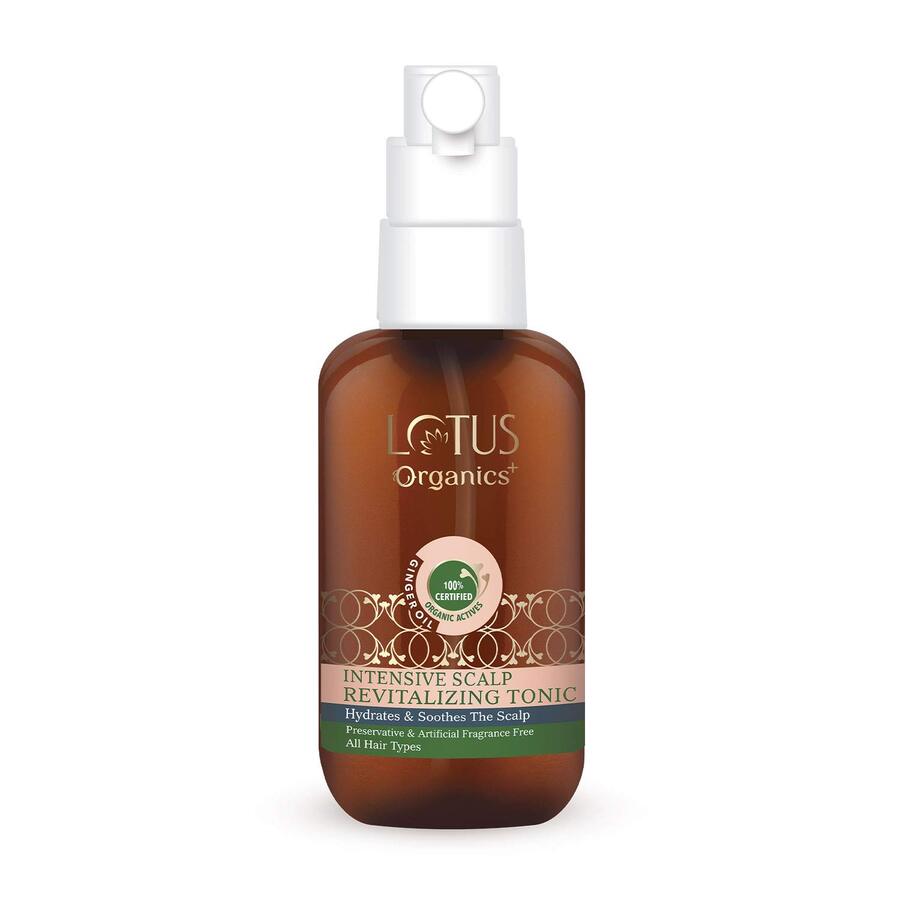 Lotus Organics+ Cosmetics Intensive Scalp Revitalizing Tonic 100ml