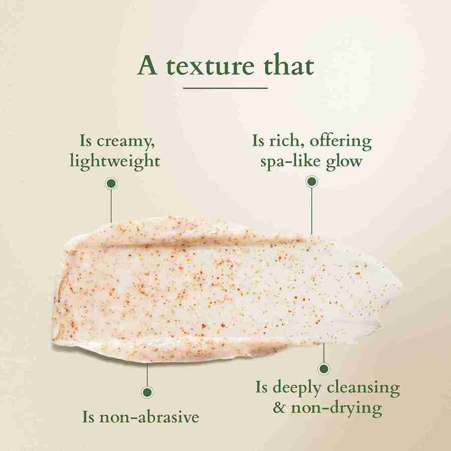 Lotus Organics+ Cosmetics Brightening De Tan Face Scrub 100g