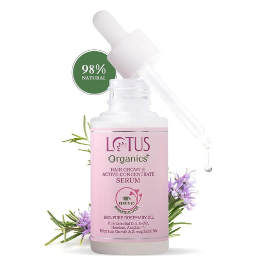 Lotus Organics+ Cosmetics Hair Growth Active Concentrate Serum 28ml